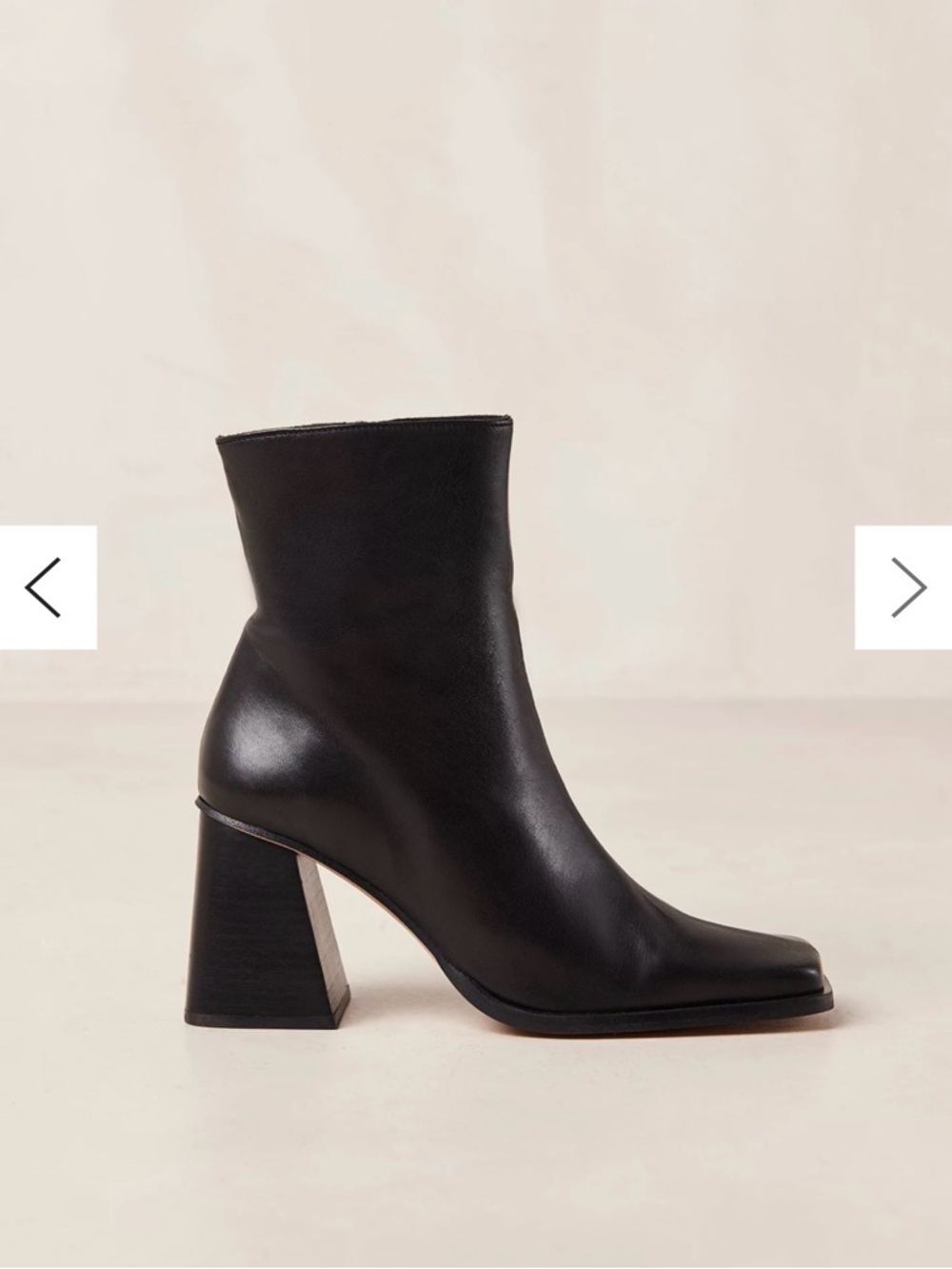 ALOHAS South Leather Ankle Boot size 35 - Picture 2 of 14